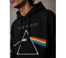 PINK FLOYD The Dark Side Of The Moon Hard Rock Music Felpa con Cappuccio NERA