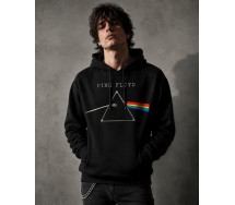 PINK FLOYD The Dark Side Of The Moon Hard Rock Music Felpa con Cappuccio NERA