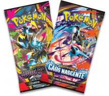 POKEMON Blister GENGAR Con 2 Buste CAOS e BUIO IN ITALIANO 3 Carte Holo 1 moneta