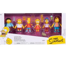 THE SIMPSONS 6 MINI Figure 6cm posabili con accessori ORIGINALI  Jakks Pacific