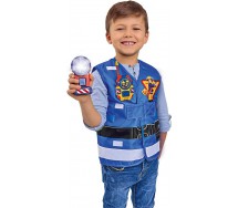 SAM IL POMPIERE Set di Salvataggio GILET torcia walkie-talkie ORIGINALE Simba