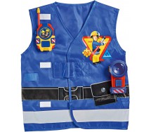 SAM IL POMPIERE Set di Salvataggio GILET torcia walkie-talkie ORIGINALE Simba