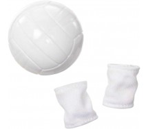 BARBIE Bambola Bionda Giocatrice VOLLEY Pallavolo Nr 59 Con Pallone Mattel HKT72