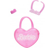 BARBIE GIGANTE XXL Bambola Bionda Alta 71cm Abito Rosa Accessori Mattel HYT84