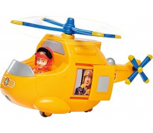 SAM IL POMPIERE Playset ELICOTTERO ANTINCENDIO WALLABY 2 con figura di Krystyna