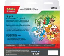 POKEMON Primi compagni Avventura BOX Carte SERIE 3 in ITALIANO