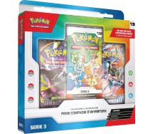 POKEMON Primi compagni Avventura BOX Carte SERIE 3 in ITALIANO