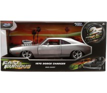 25. anniversario Fast Furious Modello Auto 1970 DODGE CHARGER 19cm - 1/24 Jada
