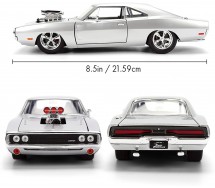 25. anniversario Fast Furious Modello Auto 1970 DODGE CHARGER 19cm - 1/24 Jada