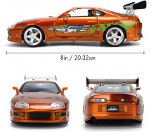 25. anniversario Fast Furious Modello Auto TOYOTA SUPRA BRIAN 19cm 1/24 Jada