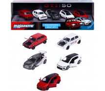 Majorette VOLKSWAGEN GOLF GTI SPECIAL BOX Set 5 Modelli Auto 6cm Scala 1:64 JADA