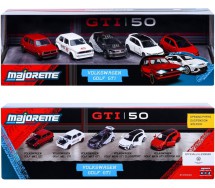 Majorette VOLKSWAGEN GOLF GTI SPECIAL BOX Set 5 Modelli Auto 6cm Scala 1:64 JADA