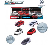 Majorette VOLKSWAGEN GOLF GTI SPECIAL BOX Set 5 Modelli Auto 6cm Scala 1:64 JADA