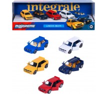 Majorette LANCIA DELTA INTEGRALE SPECIAL BOX Set 5 Modelli Auto 6cm 1:64 JADA