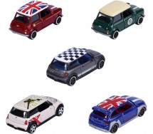 Majorette MINI COOPER ICONS SPECIAL BOX Set 5 Modelli Auto 6cm Scala 1:64 JADA