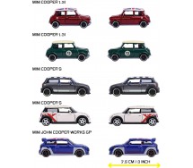 Majorette MINI COOPER ICONS SPECIAL BOX Set 5 Modelli Auto 6cm Scala 1:64 JADA