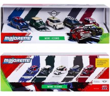 Majorette MINI COOPER ICONS SPECIAL BOX Set 5 Modelli Auto 6cm Scala 1:64 JADA