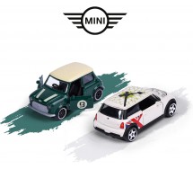 Majorette MINI COOPER ICONS SPECIAL BOX Set 5 Modelli Auto 6cm Scala 1:64 JADA