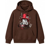 ONE PIECE Felpa con Cappuccio CHOPPER THE DOCTOR Adulto ORIGINALE MARRONE