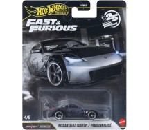 FAST FURIOUS Modello Auto Diecast NISSAN 350Z CUSTOM Hot Wheels JHW79 1:64 7cm