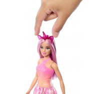 BARBIE UNICORNO Bambola FANTASIA Versione Capelli Rosa ORIGINALE Mattel HRR13