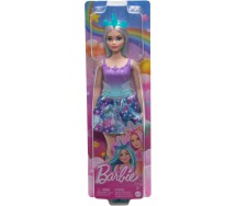 BARBIE UNICORNO Bambola FANTASIA Versione Capelli Azzurri ORIGINALE Mattel HRR15