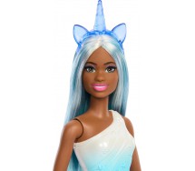 BARBIE UNICORNO Bambola FANTASIA Versione Afro Rara ORIGINALE Mattel HRR14