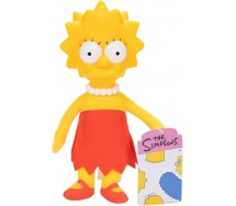 SIMPSONS Peluche LISA 20cm Con TESTA IN PLASTICA Rigida ORIGINAL Ufficiale JAKKS