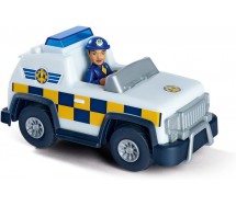 Playset SAM IL POMPIERE Veicolo POLICE 4X4 figura di ROSE 7cm originale SIMBA