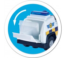 Playset SAM IL POMPIERE Veicolo POLICE 4X4 figura di ROSE 7cm originale SIMBA