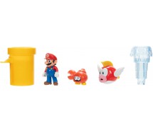 SUPER MARIO SPARKLING WATERS Diorama Playset 2 Figure GRANCHIO Originale Jakks