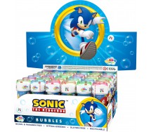 BOLLE SAPONE SONIC Hedgehog Party Box Display 36 Flaconi 60ml Originali Dulcop