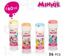 BOLLE SAPONE MINNIE DISNEY Party Box Display 36 Flaconi 60ml Originali Dulcop