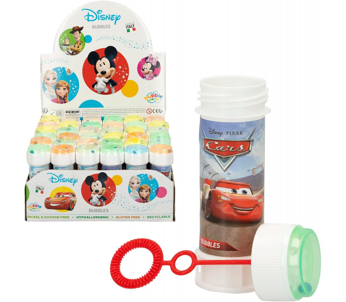 BOLLE SAPONE DISNEY PERSONAGGI Party Box Display 36 Flaconi 60ml Dulcop