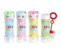 BOLLE SAPONE BUBBLE WORLD Party Box Display 36 Flaconi 60ml Originali Dulcop