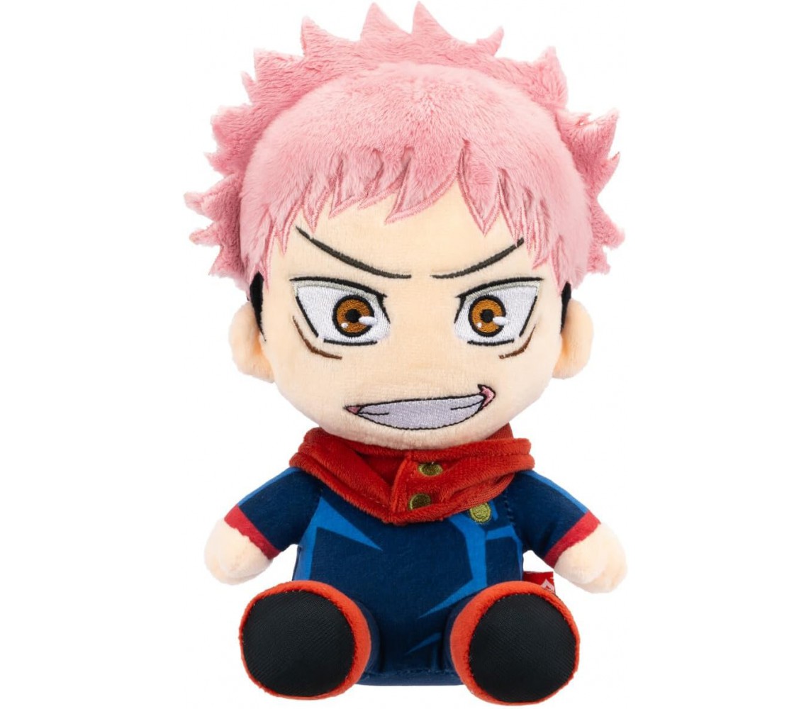 JUJUTSU KAISEN YUJI ITADORI Peluche 20cm Originale JAZWARES Total Anime