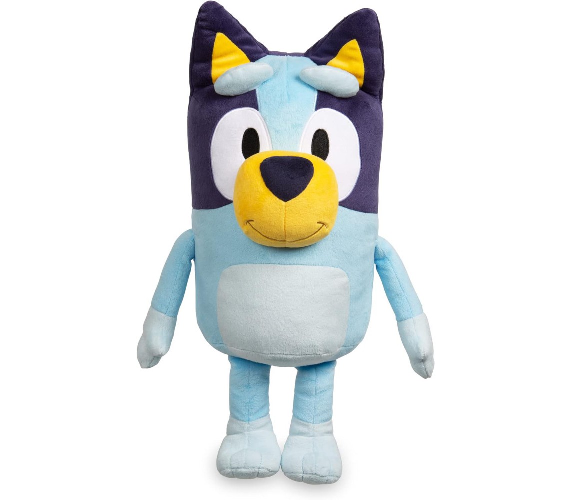 BLUEY Peluche Gigante XXL 80cm Pupazzo MORBIDO Ufficiale Originale MOOSE