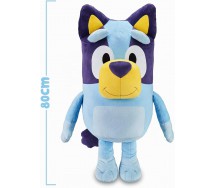 BLUEY Peluche Gigante XXL 80cm Pupazzo MORBIDO Ufficiale Originale MOOSE