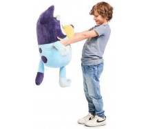 BLUEY Peluche Gigante XXL 80cm Pupazzo MORBIDO Ufficiale Originale MOOSE