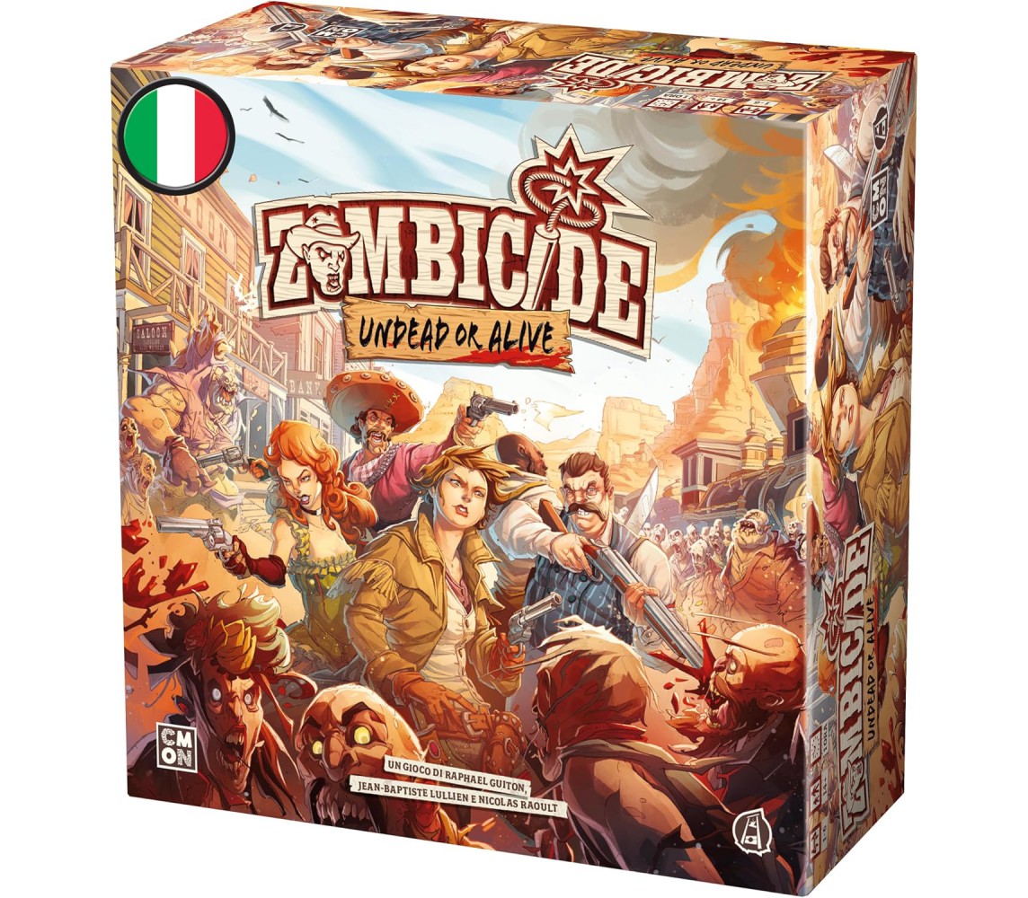 ZOMBICIDE UNDEAD or ALIVE Gioco da Tavolo VERSIONE ITALIANA Asmodee