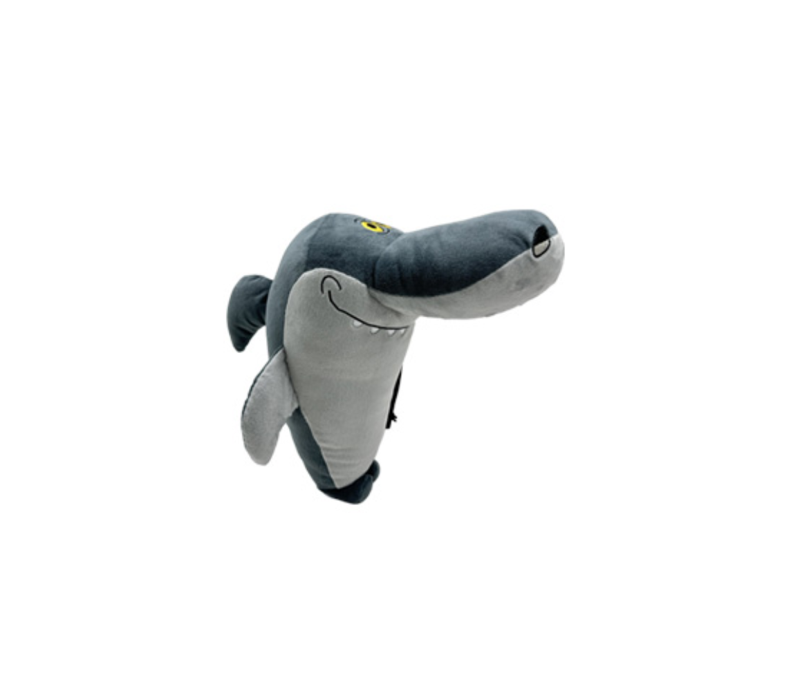 ZIG e SHARKO Peluche SQUALO BIANCO 25cm Originali Ufficiale