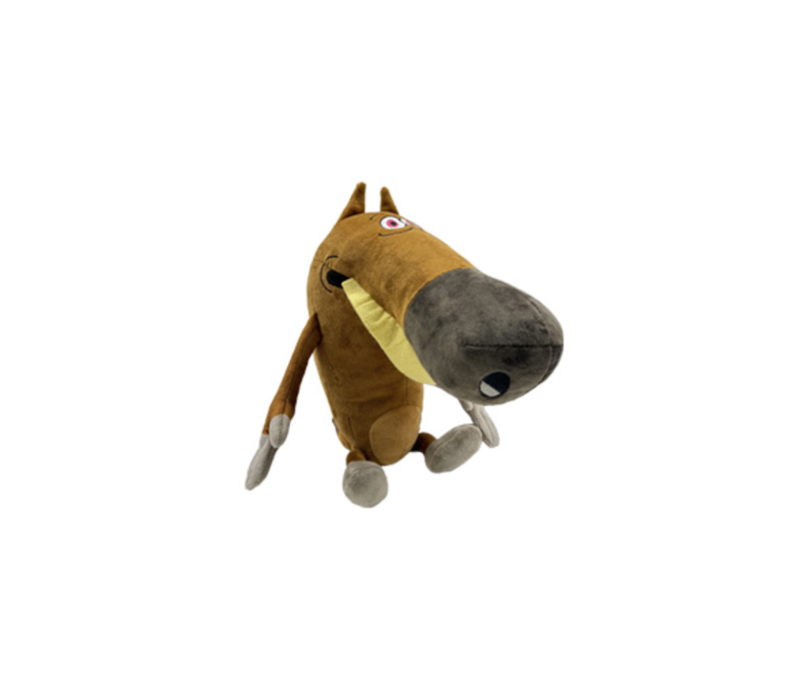 ZIG e SHARKO Peluche IENA BRUNA 25cm Originale Ufficiale