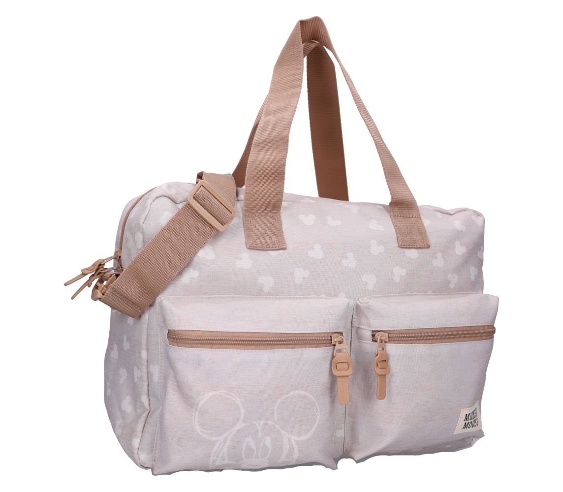 MICKEY MOUSE Fasciatoio Borsa Neonato PORTA CAMBIO PANNOLINI 40x28x16cm 01697