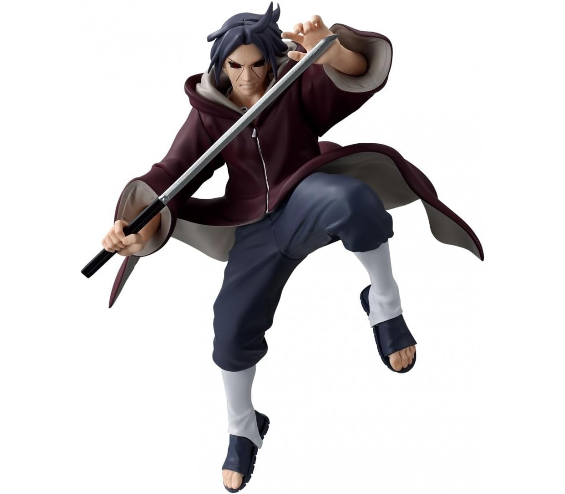 NARUTO Figura UCHIHA ITACHI III Statua 18cm VIBRATION STARS Originale BANPRESTO