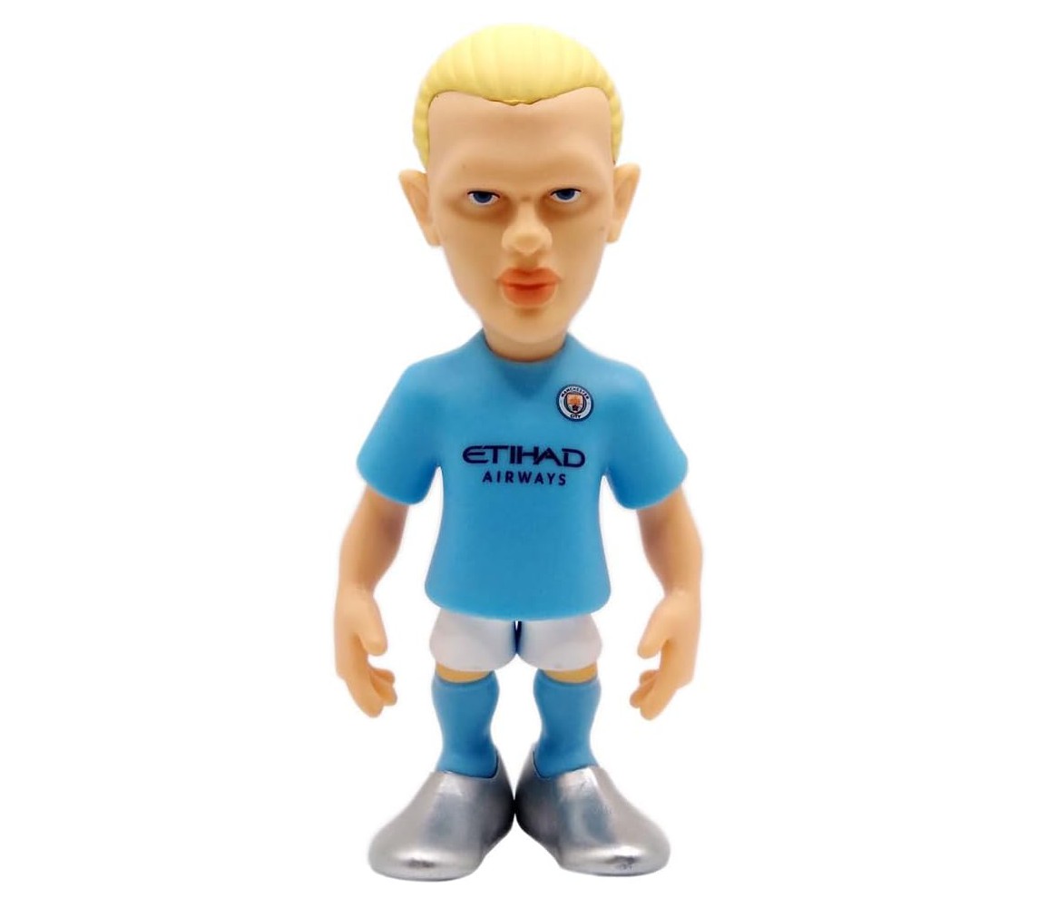 ERLING HAALAND Figura Statuetta 10cm Divisa MANCHESTER CITY MINIX Football 131