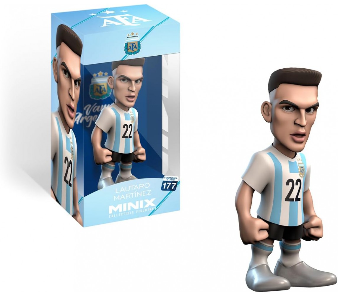 LAUTARO MARTINEZ Figura Statuetta 10cm Divisa ARGENTINA 22 MINIX Football 177