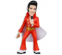 ELVIS PRESLEY Minix CHASE VARIANTE RARA Figura Statuetta 12cm FIRMA Musica 112