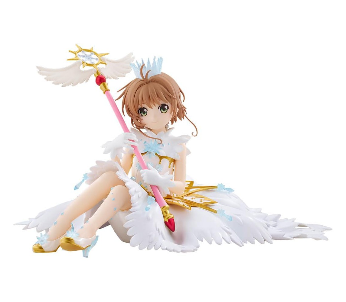 SAKURA KINOMOTO Card Captor Statuetta Figura 20cm Clear Card Arc Banpresto
