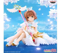 SAKURA KINOMOTO Card Captor Statuetta Figura 20cm Clear Card Arc Banpresto