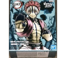 Demon Slayer AKAZA (A) Figura Statuetta 15cm Serie Vibration Stars BANPRESTO